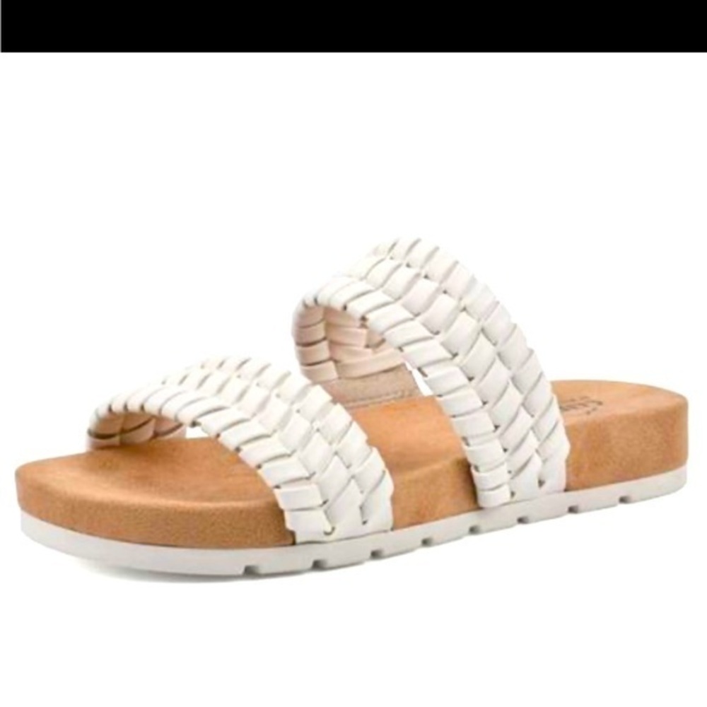 Cliffs by White Mountain Thankful Woven Strap Sandals size 7 New